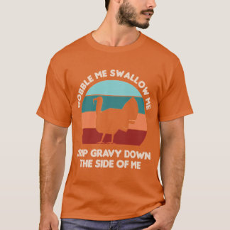 Thanksgiving Turkey Design For Dinner Party mask s T-Shirt