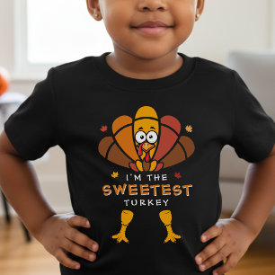 Thanksgiving Turkey Family Matching Friendsgiving T-Shirt