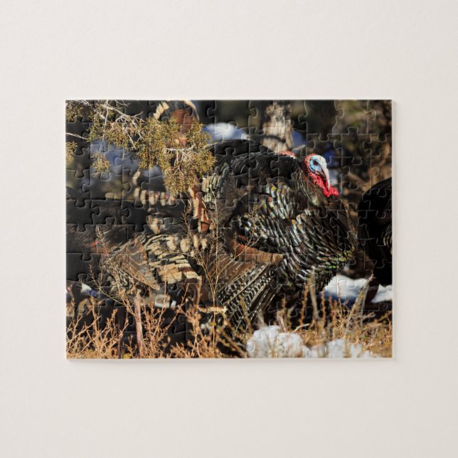 Thanksgiving Turkey Forest Jigsaw Puzzle (Horizontal)