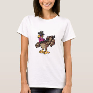 Thanksgiving Turkey Hunting T-Shirt