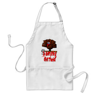Thanksgiving Turkey - In EVERYTHING Give Thanks Standard Apron