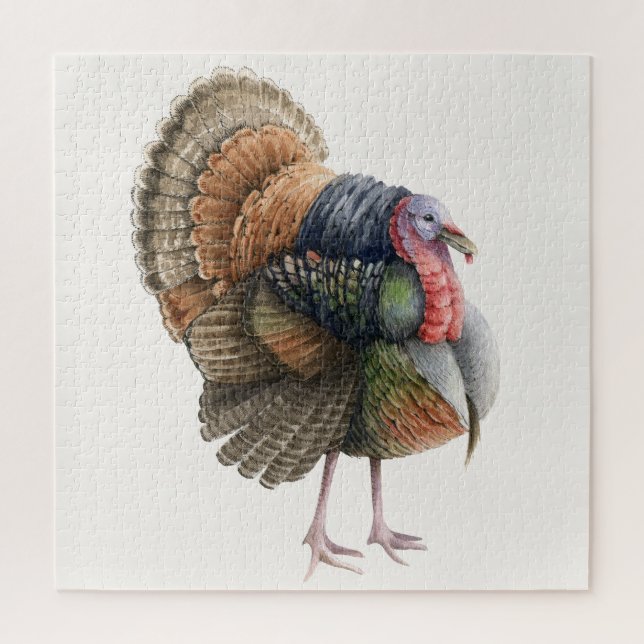 Thanksgiving Turkey Jigsaw Puzzle (Vertical)