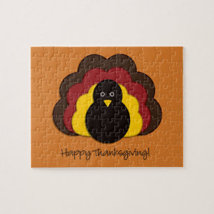 Thanksgiving turkey jigsaw puzzle