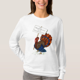 Thanksgiving Turkey Ladies' T-shirt