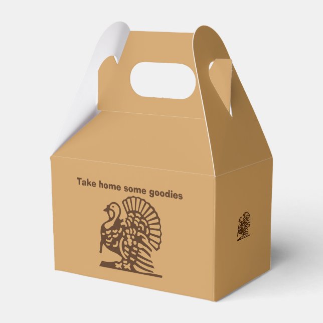 "Thanksgiving Turkey" Leftover Box (Front Side)