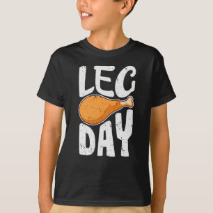 Thanksgiving Turkey Leg Day Family Kids Holiday T-Shirt