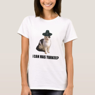 Thanksgiving Turkey Lolcat T-Shirt