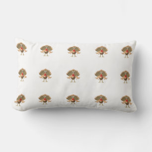 thanksgiving turkey lumbar cushion