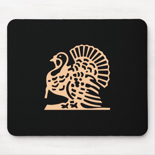 Thanksgiving Turkey Mouse Pad (Front)