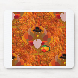 thanksgiving turkey mouse pad
