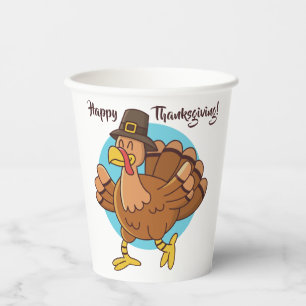 Thanksgiving Turkey Paper Cups