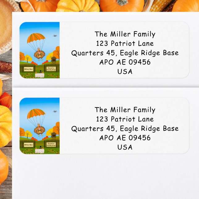 Thanksgiving Turkey Parachuting into Military Base (Creator Uploaded)