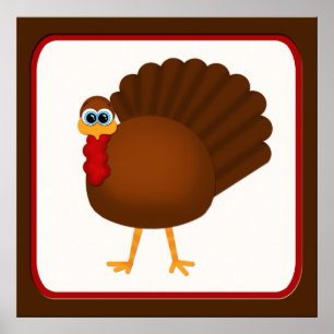 Thanksgiving Turkey Poster