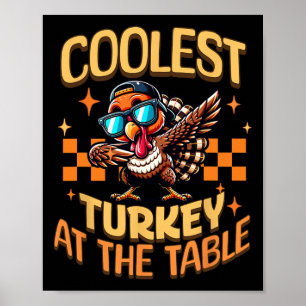 Thanksgiving Turkey Shirt Kids Boys Turkey Thanksg Poster