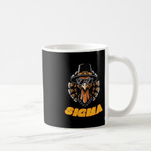 Thanksgiving Turkey Sigma Cool Meme Fall Men Boys  Coffee Mug