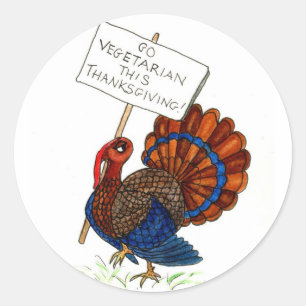 Thanksgiving Turkey Stickers