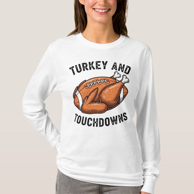 Thanksgiving Turkey  T-Shirt (Front)