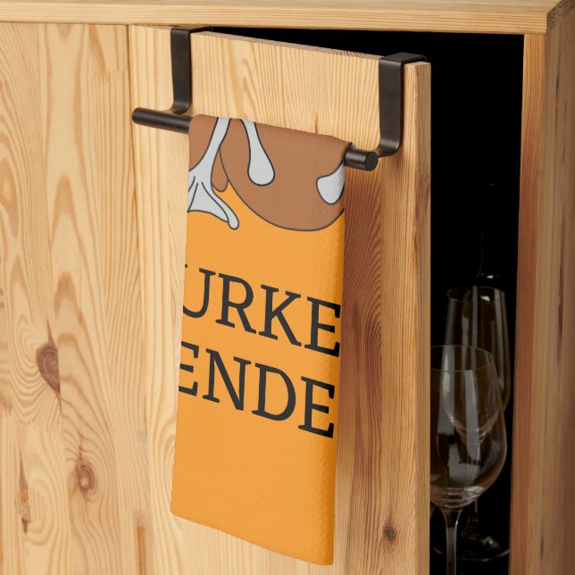 Thanksgiving Turkey Tea Towel (Thirds Fold)