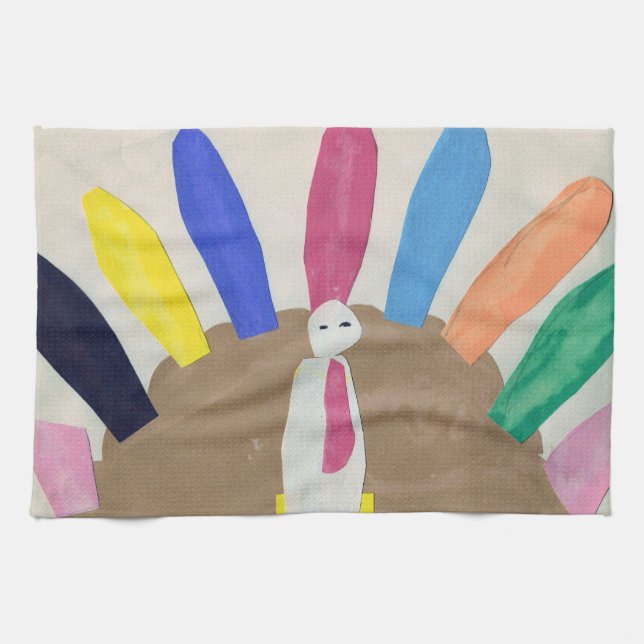 Thanksgiving Turkey Tea Towel (Horizontal)