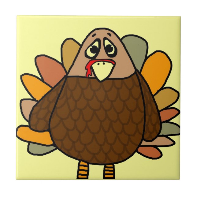 Thanksgiving Turkey Tile (Front)