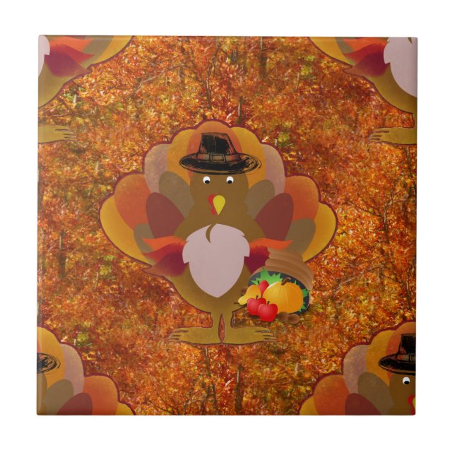 thanksgiving turkey tile (Front)