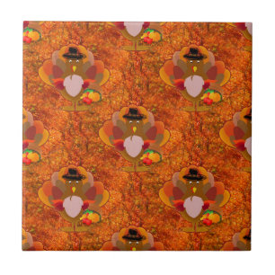 thanksgiving turkey tile