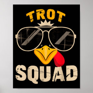Thanksgiving Turkey Trot Squad 2025 Trot Race Wome Poster
