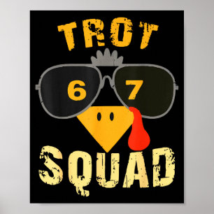 Thanksgiving Turkey Trot Squad 2025 Trot Race Wome Poster