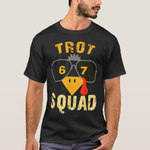 Thanksgiving Turkey Trot Squad 2025 Trot Race Wome T-Shirt