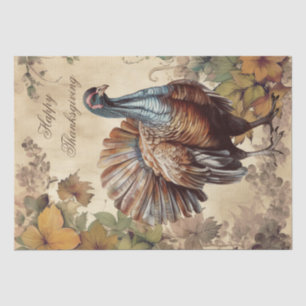 Thanksgiving Turkey Watercolor Tissue Paper