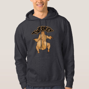 Thanksgiving Twerkey Adult Pullover Hoodie