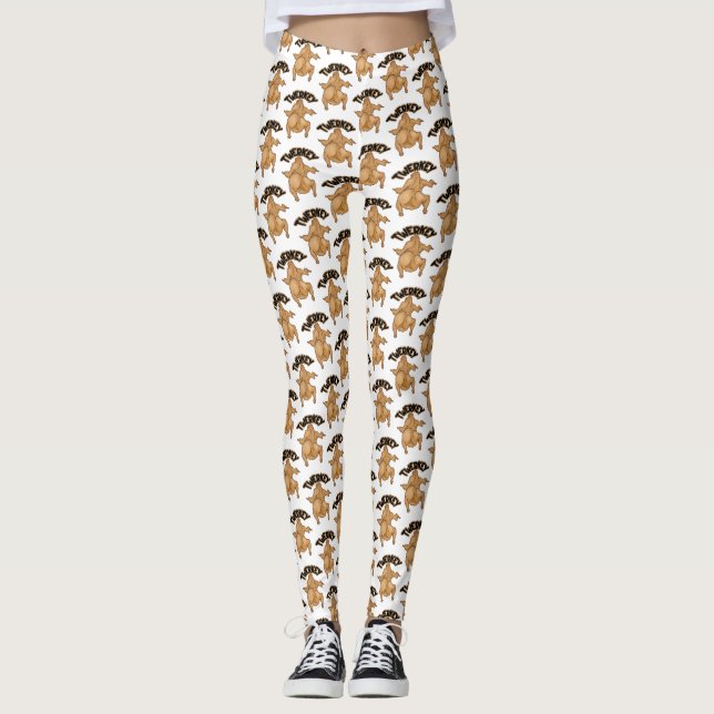 Thanksgiving Twerkey Leggings (Front)
