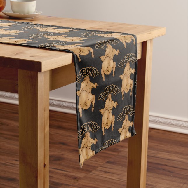 Thanksgiving Twerkey Table Runner (In Situ)