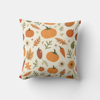 Thanksgiving Vegetables Pillow Cushion