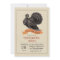 Thanksgiving Vintage Turkey Invitation