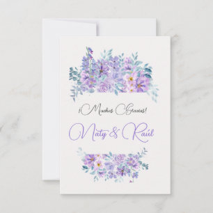 Thanksgiving Wedding Card