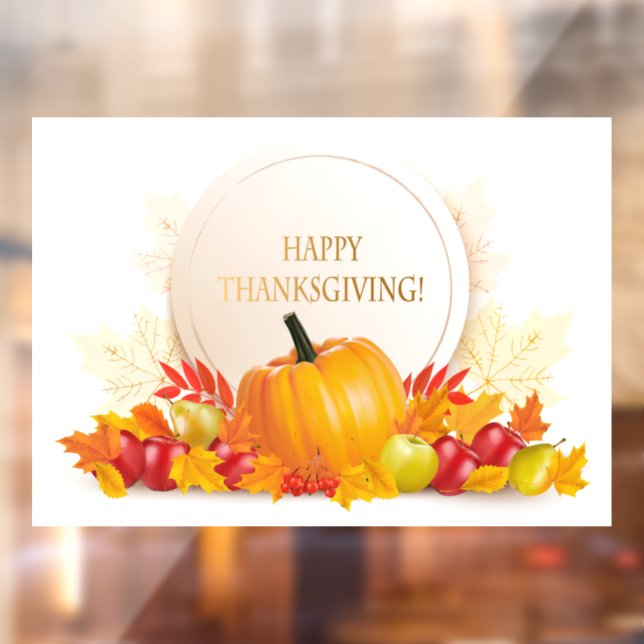 Thanksgiving  Window Cling (Sheet 2)