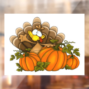 Thanksgiving Window Cling