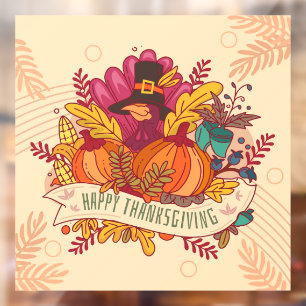 Thanksgiving  Window Cling