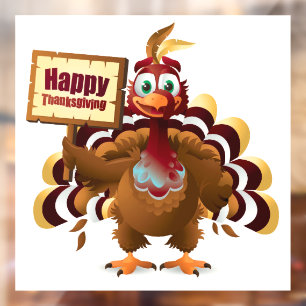 Thanksgiving  Window Cling