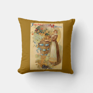 Thanksgiving Wishes Cushion