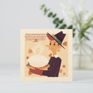 Thanksgiving wishes Hand Drawn Illustrator