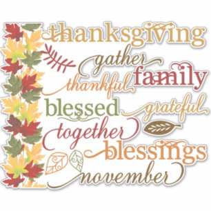 Thanksgiving words