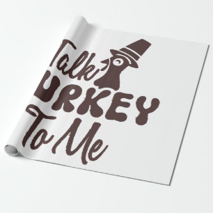 Thanksgiving wrapping paper