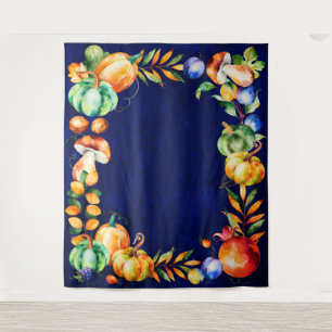 Thanksgivings Halloween Photo Backdrop Prop Tapestry