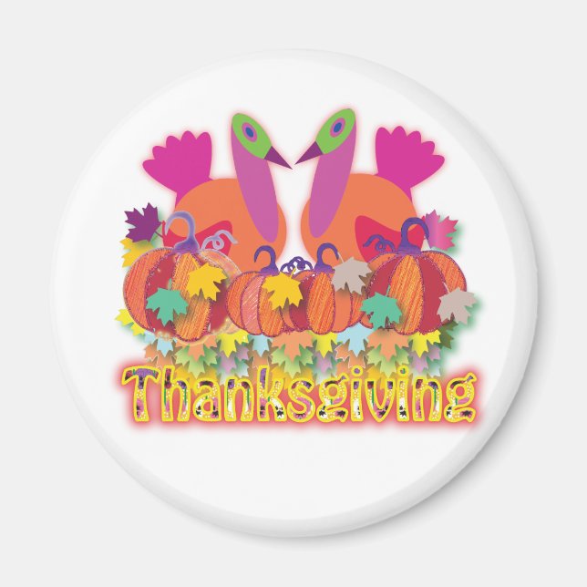Thanksgivings Magnet (Front)