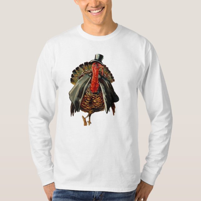 THANKSGIVINGTURKEY IS DRESSED   T-Shirt (Front)