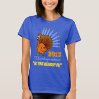 Thanksgivukkah 2013 "Get Your Menurkey On" T-Shirt