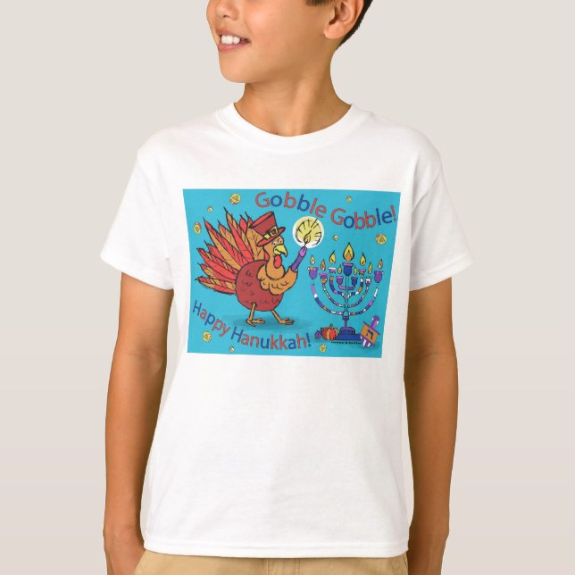 Thanksgivukkah-T T-Shirt (Front)