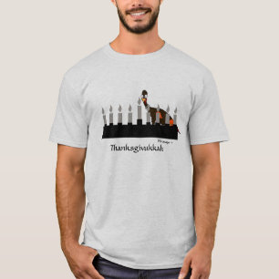 Thanksgivukkah Turkey and Menorah T-Shirt